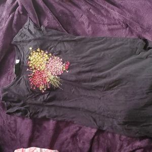 knee length modest wearble art dress by Bob mackie